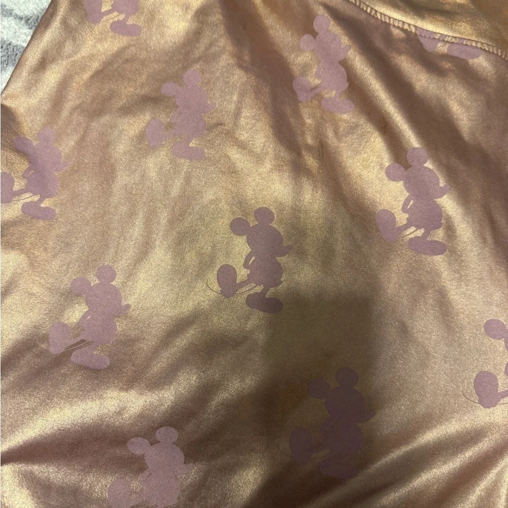 Disney Rose Gold Plus Size 2X Mickey Leggings